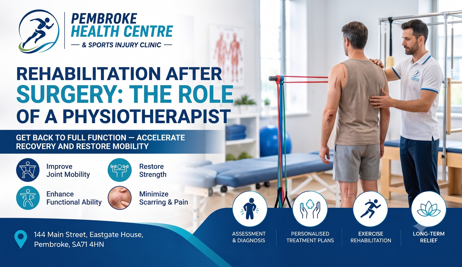 Rehabilitation After Surgery: The Role of a Physiotherapist